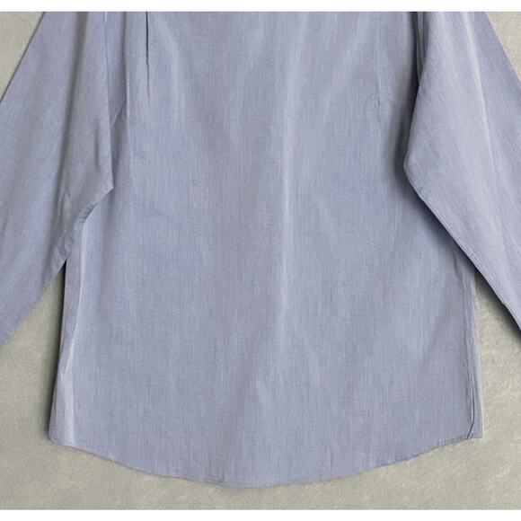 Nick Graham Men's 17-17.5 34/35 Modern Fit Dress Shirt Light Blue NEW - Picture 7 of 11